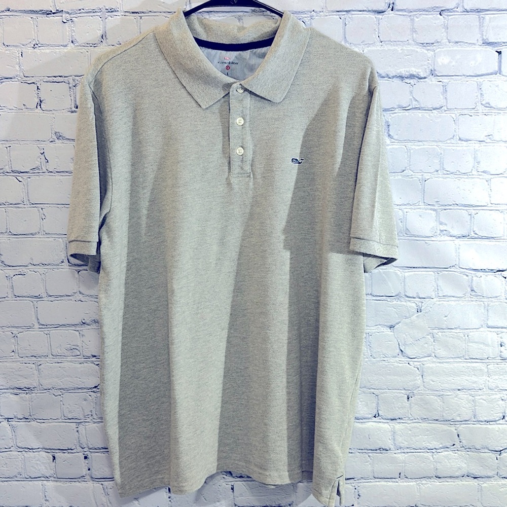 Vineyard Vines For Target Gray Mens Polo Shirt Size L